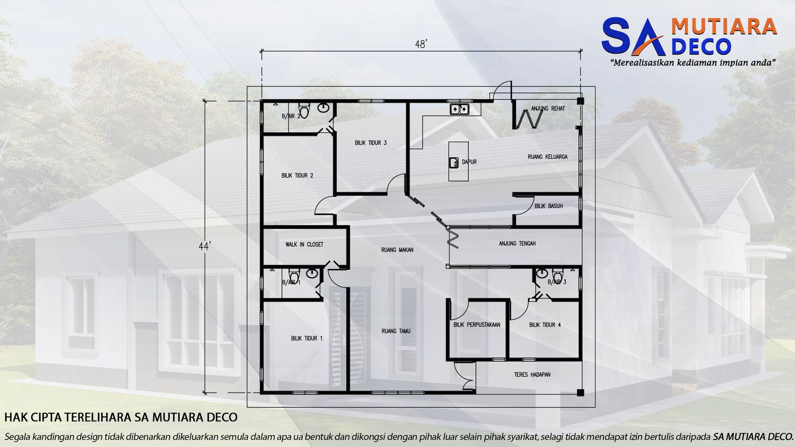 Mutiara Purnama 2115 - Floor Plan